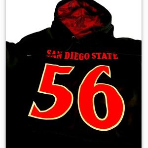 San Diego State University hoodie men’s 2XL